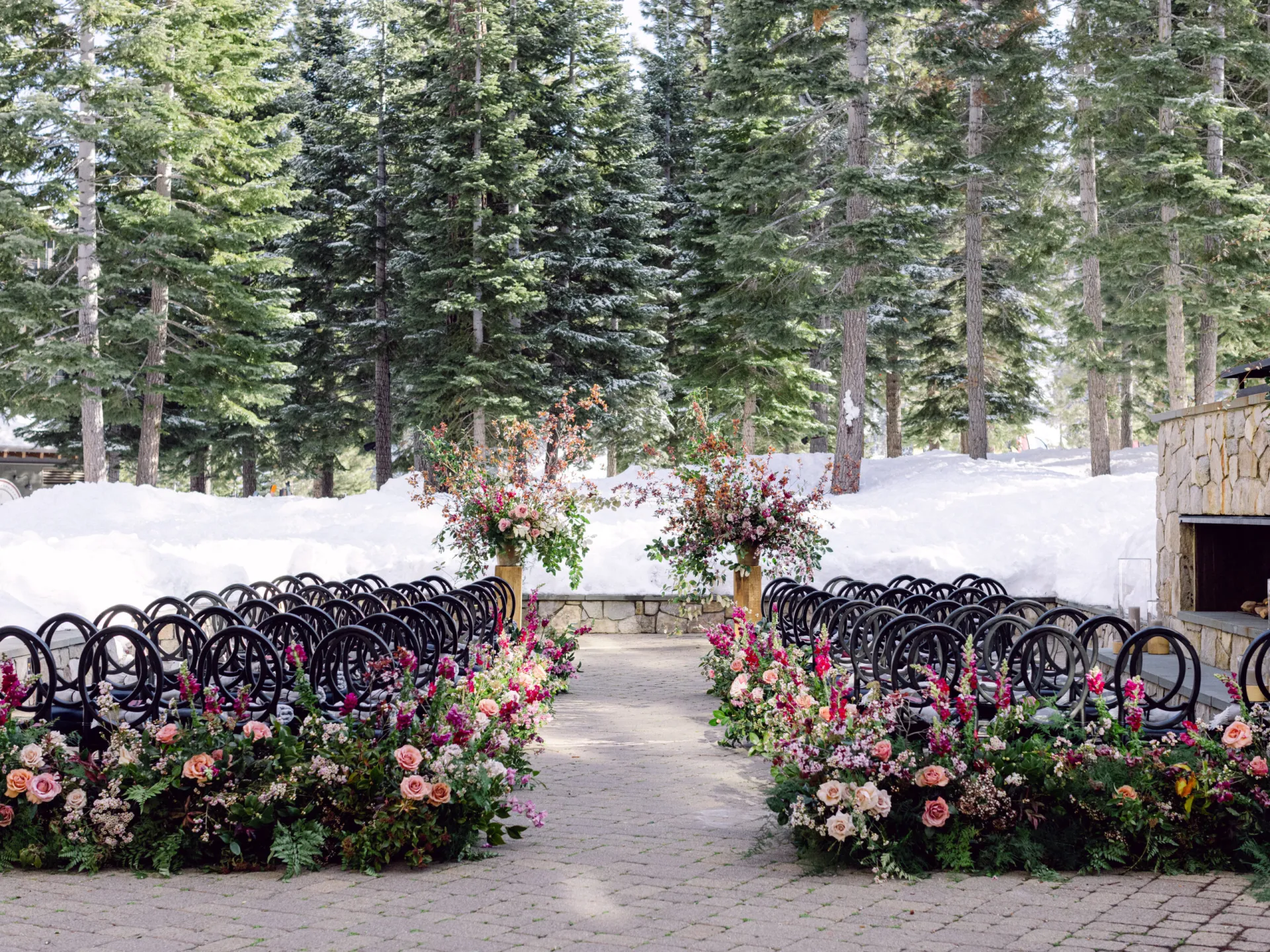 Lake Tahoe winter wedding at Ritz Carlton